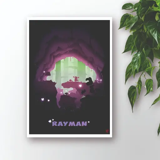 "Fanart Rayman" - print